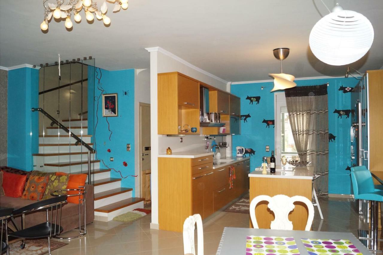 Infinite Blue, Horizon, Elegance, Hospitality Villa Epanomi Exterior photo